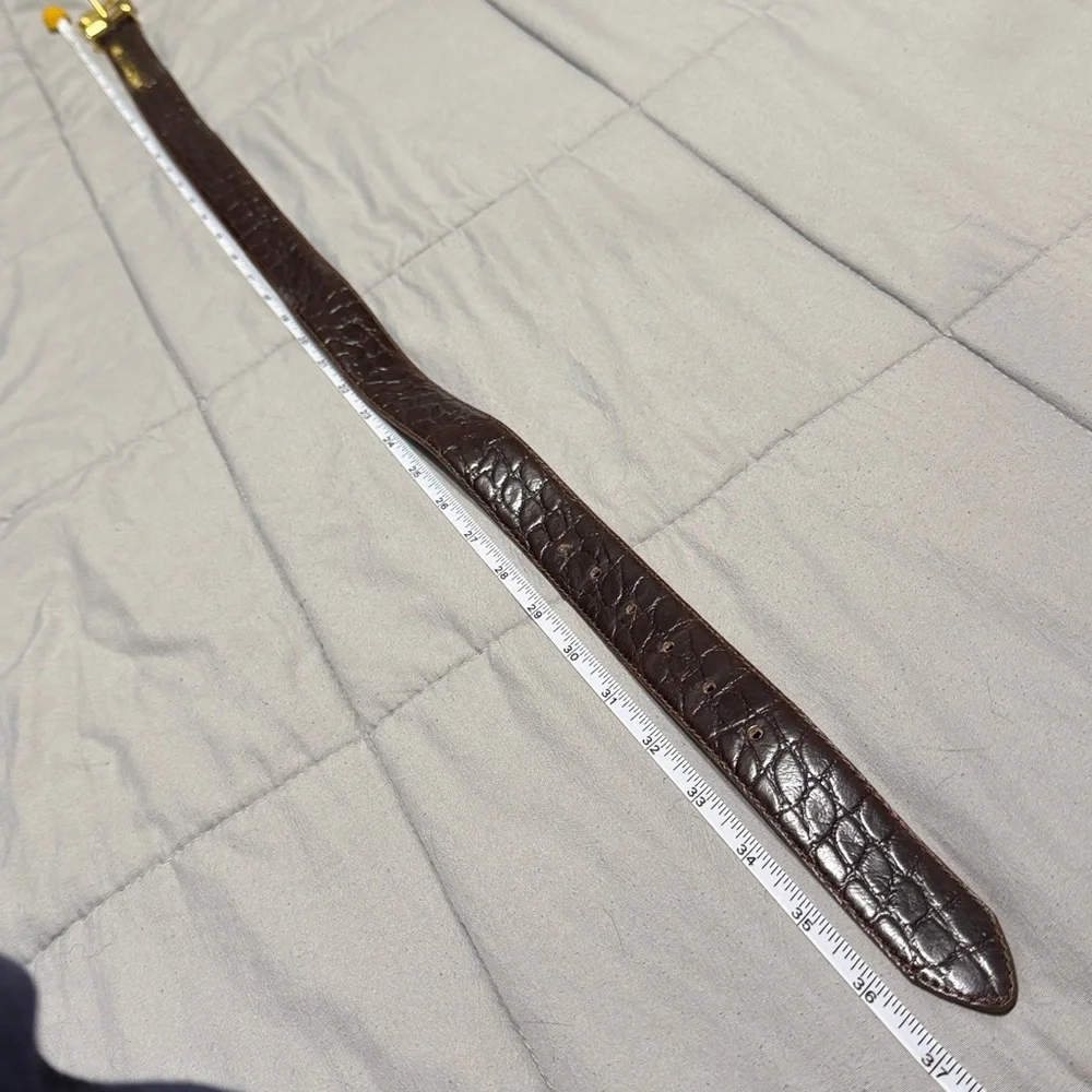 Tarox leather belt